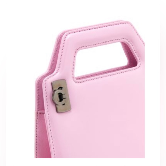 Ferragamo Wanda N/S Mini Leather Top Handle Bag. - Picture 8 of 17